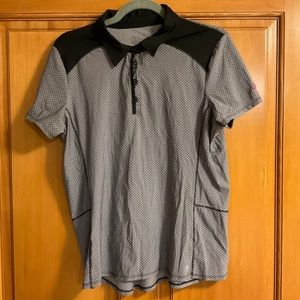 Lija golf Polo Ironhorse logo like new Size M